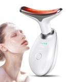 Neck Facial Massager Light Face Neck Massager for Skin Care Multifunctional Facial Skincare Tools with Vibration at Home